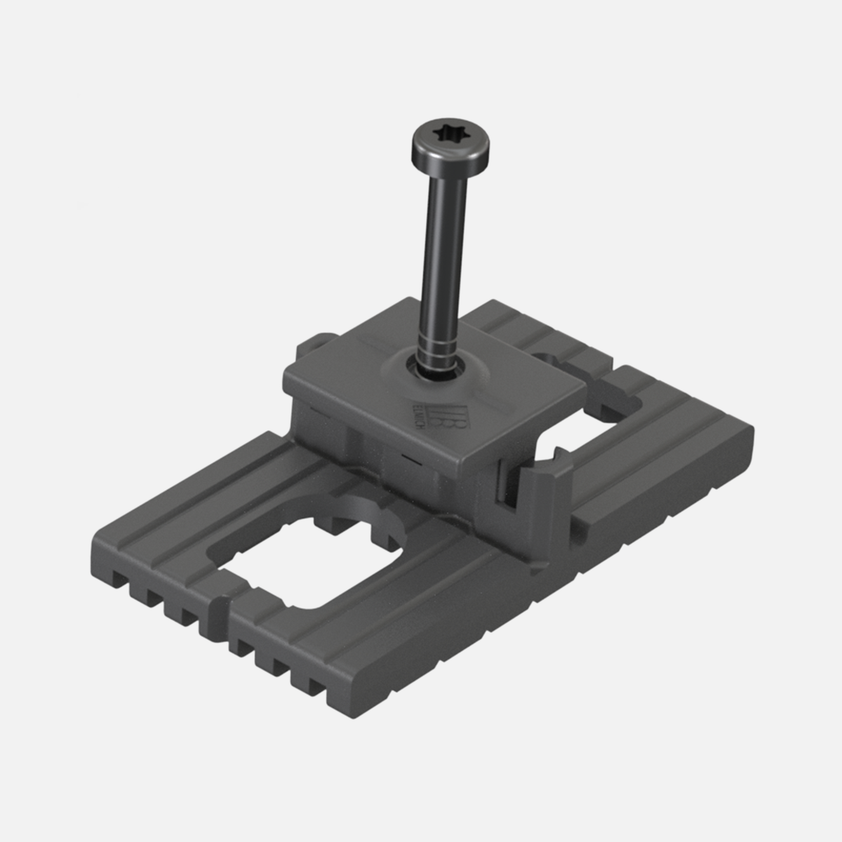 DeckLink RB/Typ F Dielenverbinder für eine fixe Montage auf Holz/WPC Unterkonstruktion