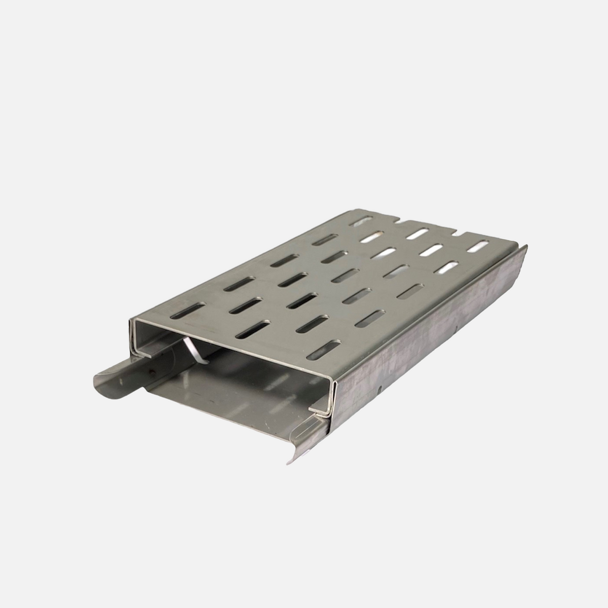 Femox flat roof gutter W80 / H40mm incl. slotted grating 25/8 and gutter connector