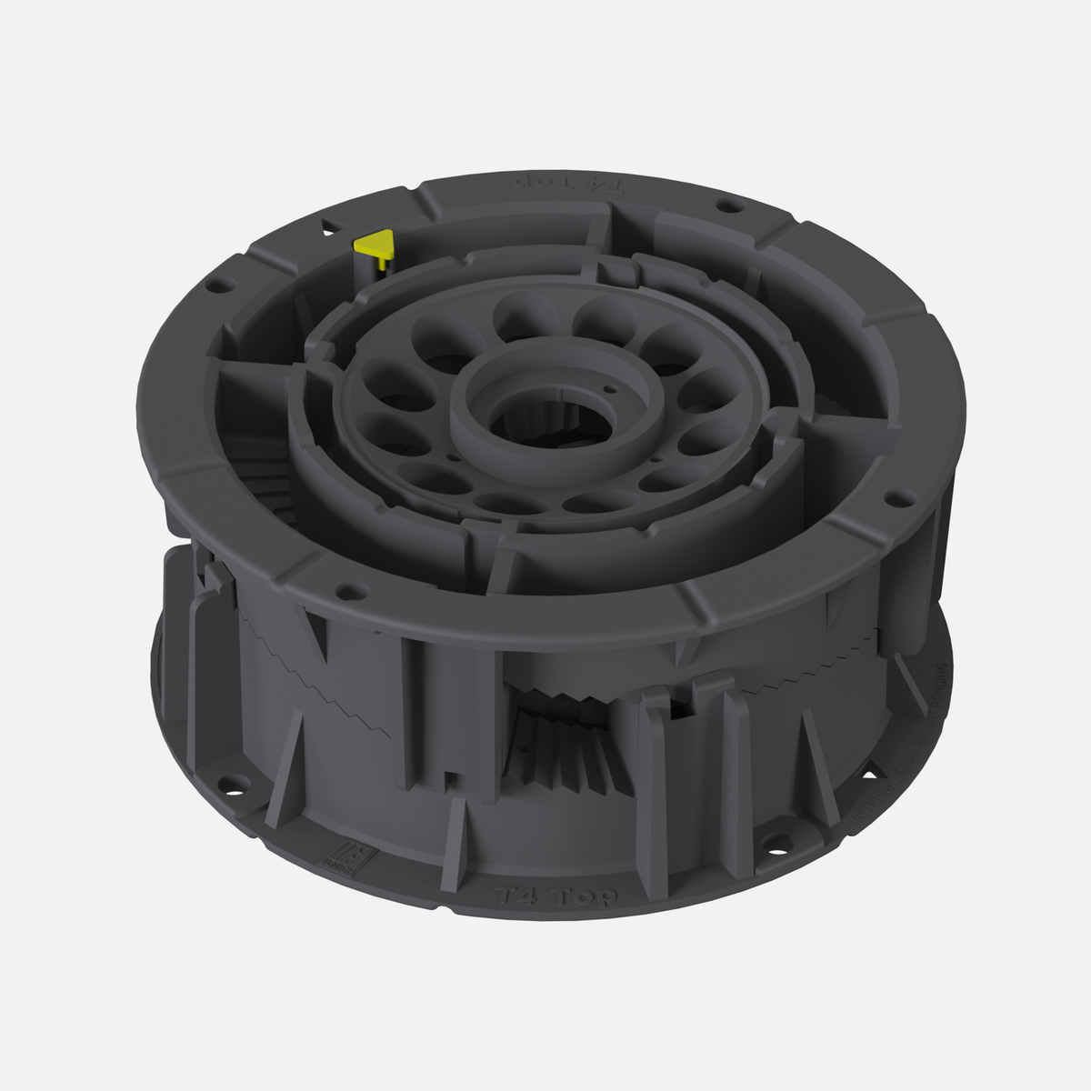 Femox SpiraPave T44 pedestal bearing / height 60-74mm