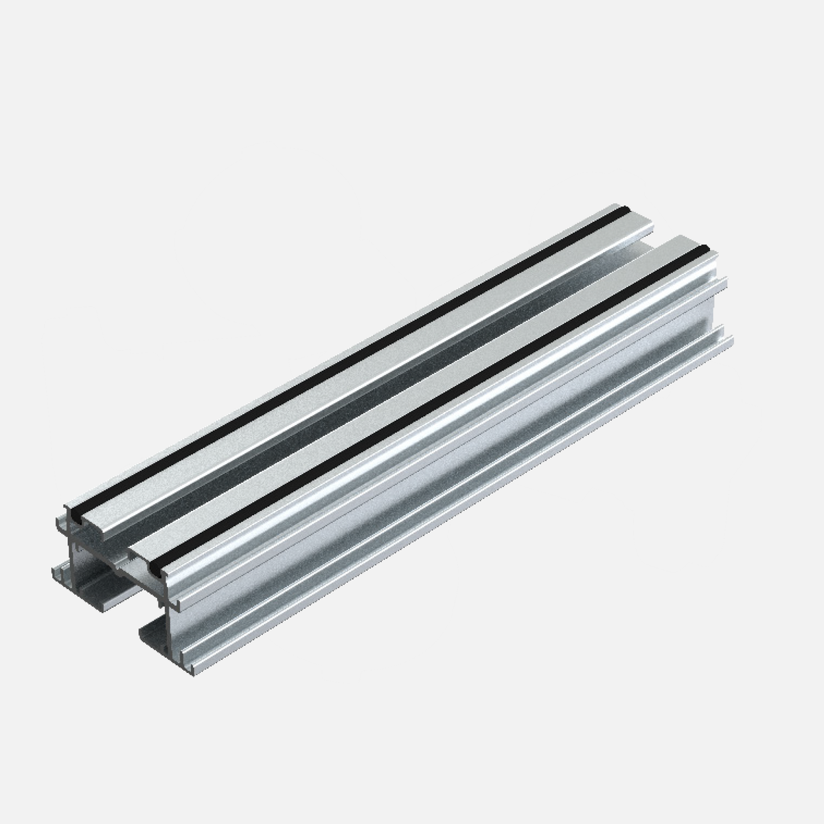 Femox VersiFrame Profilé de terrasse 35R en aluminium / hauteur 35mm